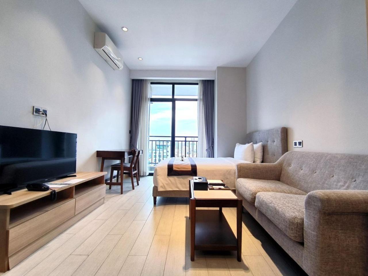 The View Serviced Residence 豪景日式酒店公寓 Phnom Penh Eksteriør billede